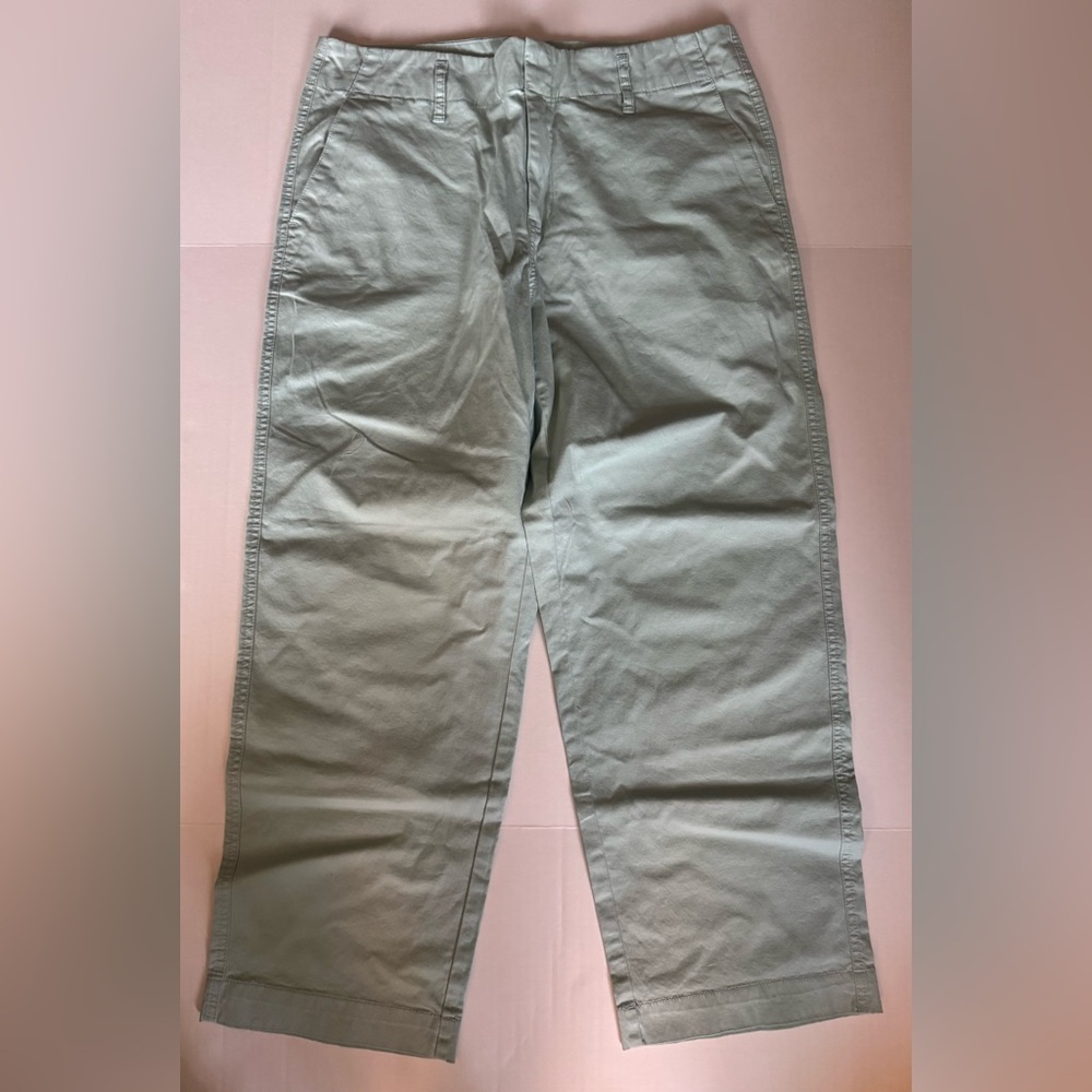 A New Day Women’s Straight Leg Pants, High Rise, Sea Foam Green Size 12R, NWT